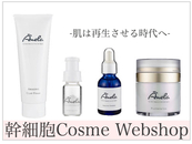 幹細胞コスメ　Webshop